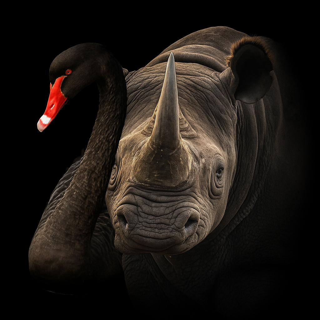 Cisnes y rinocerontes